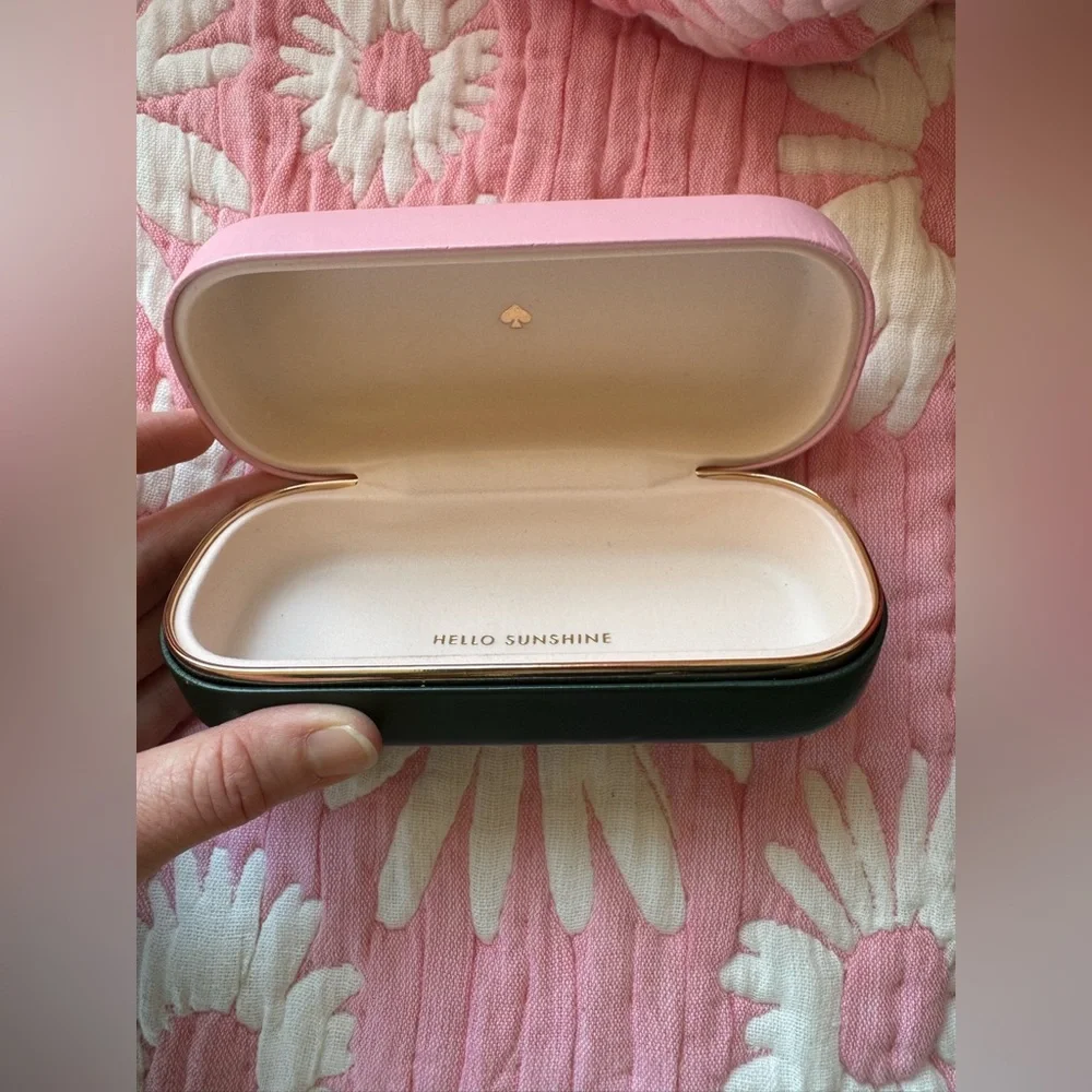 Kate Spade Blush Pink Eyewear Case